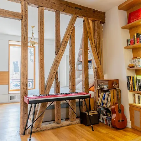Urban Retreat In Historic Quarter Appartamento Parigi